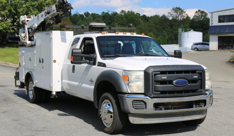 2013 Ford F-550, Extended Cab, Mechanics Crane Truck, 219k Miles, 6.7 Diesel, IMT Dominator Bed w/ 7500 Crane, Compressor, Drawers, 1 Owner full