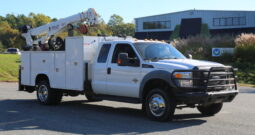 2011 Ford F-550, Extended Cab Service Truck, 4WD, 6.7 Diesel, Stellar 7621 Crane, Compressor and Drawers, 187k Miles