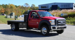 2012 Ford F-550, Diesel, 151k Miles, 11′ Flatbed w/ Gooseneck Hitch, 4WD
