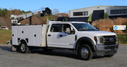 PENDING: 2019 Ford F-550 Mechanics Crane Truck, 49k Miles, 11′ IMT Dominator Bed, 2820 5,000# Crane, Compressor, Drawers, 4WD, Diesel