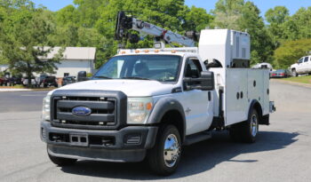 2015 Ford F-550 Mechanics Crane Truck, 4WD, 114k Miles, EnPak, IMT Dominator Bed and 7500-22 Crane full
