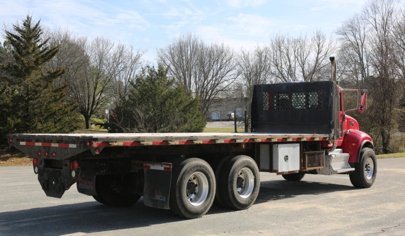 2014 Peterbilt 348 Tandem Axle Flatbed Truck, Paccar PX9 8.9, Eaton 8LL, 82k Miles full