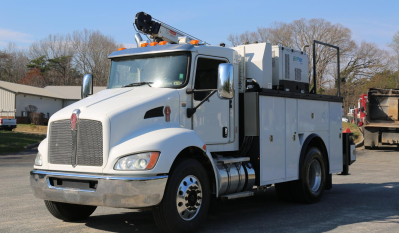 2016 Kenworth T270, Under CDL, Air Ride Rear, 10k Autocrane, 11′ Adkins Bed, EnPak, 236k Miles, 11k Hours full