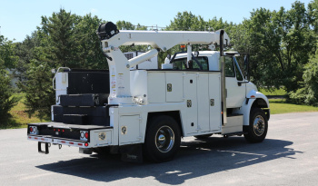 2015 International 4400, Cummins Diesel, Under CDL, Maintainer 10k 25′ Crane, Compressor, Drawers, 237k Miles full