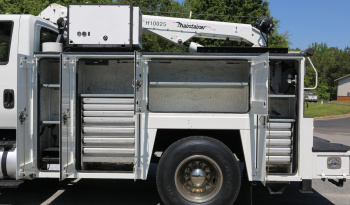 2015 International 4400, Cummins Diesel, Under CDL, Maintainer 10k 25′ Crane, Compressor, Drawers, 237k Miles full