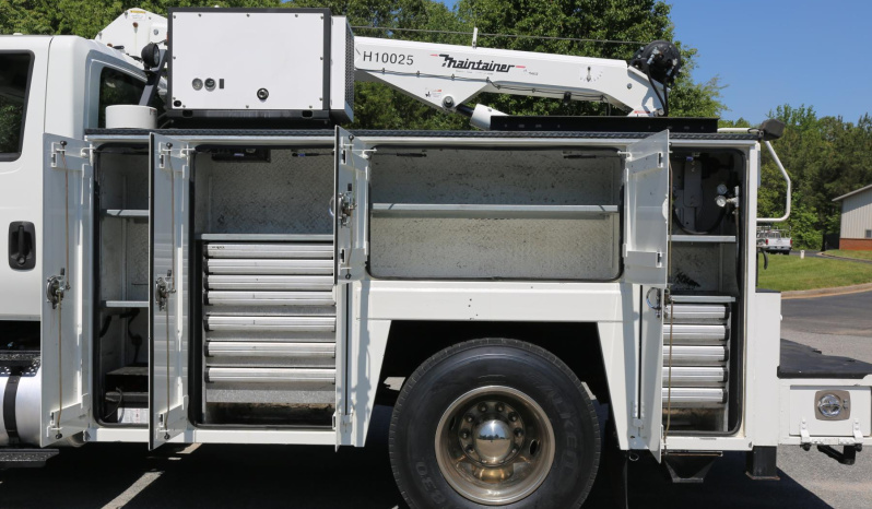 2015 International 4400, Cummins Diesel, Under CDL, Maintainer 10k 25′ Crane, Compressor, Drawers, 237k Miles full