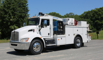 2016 Kenworth T370 Mechanics Truck, PX9 350HP, Allison Auto, Air Ride Rear, 10k Autocrane, Miller Big Blue Welder, 230k Miles full