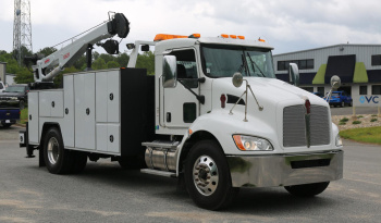 2018 Kenworth T370, PX9, 94k Miles, 3300 Hours, Summit 14′ Service Body, 10629 Crane, Mechanics Truck full