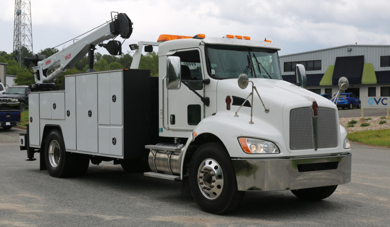2018 Kenworth T370, PX9, 94k Miles, 3300 Hours, Summit 14′ Service Body, 10629 Crane, Mechanics Truck full