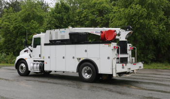2019 Kenworth T370, PX9 350hp, Air Ride Rear, Stellar 12630 Crane, Waste Oil Tank, EnPak, 14′ Adkins Bed, 163k Miles full