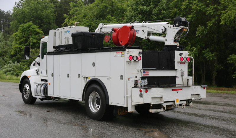 2019 Kenworth T370, PX9 350hp, Air Ride Rear, Stellar 12630 Crane, Waste Oil Tank, EnPak, 14′ Adkins Bed, 163k Miles full