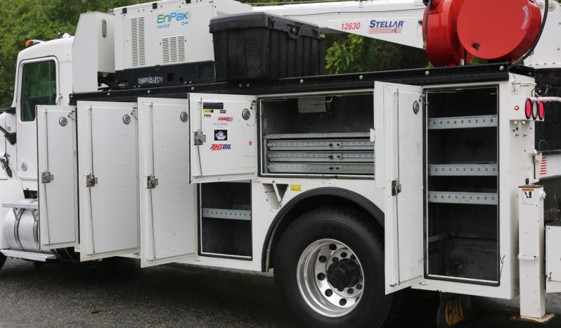 2019 Kenworth T370, PX9 350hp, Air Ride Rear, Stellar 12630 Crane, Waste Oil Tank, EnPak, 14′ Adkins Bed, 163k Miles full