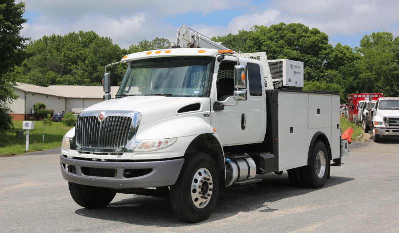 2019 International MV607, Cummins 6.7 Diesel, Allison Auto, Air Ride Rear, 11′ Mechanics Bed, Stellar 12621 Crane, 220k Miles, 8500 Hours full