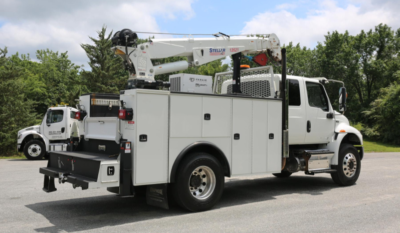 2019 International MV607, Cummins 6.7 Diesel, Allison Auto, Air Ride Rear, 11′ Mechanics Bed, Stellar 12621 Crane, 220k Miles, 8500 Hours full