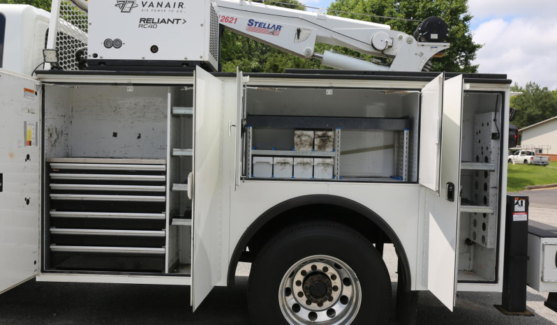 2019 International MV607, Cummins 6.7 Diesel, Allison Auto, Air Ride Rear, 11′ Mechanics Bed, Stellar 12621 Crane, 220k Miles, 8500 Hours full