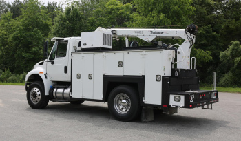 2017 International 4400, Cummins 6.7, Allison Auto, Under CDL, Maintainer 11′ Service Bed, 10,000 Crane, Compressor, Drawers full