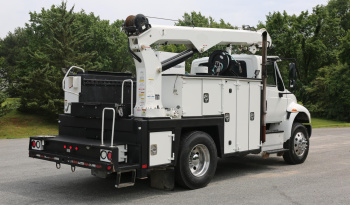 2017 International 4400, Cummins 6.7, Allison Auto, Under CDL, Maintainer 11′ Service Bed, 10,000 Crane, Compressor, Drawers full