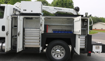 2017 International 4400, Cummins 6.7, Allison Auto, Under CDL, Maintainer 11′ Service Bed, 10,000 Crane, Compressor, Drawers full