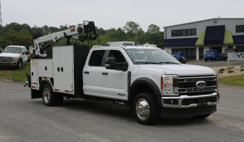 2023 Ford F-550, Crew Cab, 6.7 Diesel, 26k Miles. 4WD, IMT Dominator Service Body, 7500-22 Series Crane, Mechanics Truck full