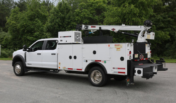 2023 Ford F-550, Crew Cab, 6.7 Diesel, 26k Miles. 4WD, IMT Dominator Service Body, 7500-22 Series Crane, Mechanics Truck full