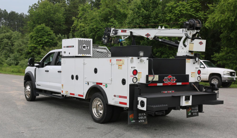 2023 Ford F-550, Crew Cab, 6.7 Diesel, 26k Miles. 4WD, IMT Dominator Service Body, 7500-22 Series Crane, Mechanics Truck full