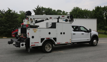 2023 Ford F-550, Crew Cab, 6.7 Diesel, 26k Miles. 4WD, IMT Dominator Service Body, 7500-22 Series Crane, Mechanics Truck full