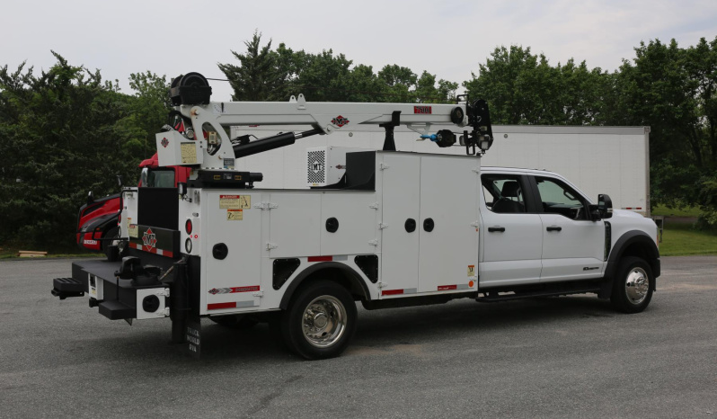 2023 Ford F-550, Crew Cab, 6.7 Diesel, 26k Miles. 4WD, IMT Dominator Service Body, 7500-22 Series Crane, Mechanics Truck full