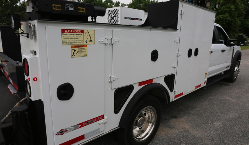 2023 Ford F-550, Crew Cab, 6.7 Diesel, 26k Miles. 4WD, IMT Dominator Service Body, 7500-22 Series Crane, Mechanics Truck full