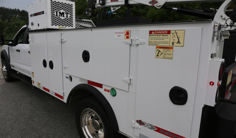 2023 Ford F-550, Crew Cab, 6.7 Diesel, 26k Miles. 4WD, IMT Dominator Service Body, 7500-22 Series Crane, Mechanics Truck full
