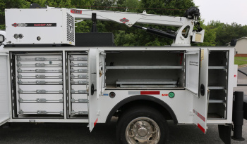 2023 Ford F-550, Crew Cab, 6.7 Diesel, 26k Miles. 4WD, IMT Dominator Service Body, 7500-22 Series Crane, Mechanics Truck full