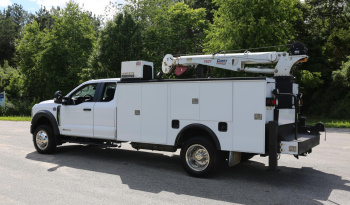 Pending Sale: 2024 Ford F550 Mechanics Truck, 4WD, Diesel, Extended Cab, 600 Miles, Stellar 11′ Service Bed and 7621 Crane full