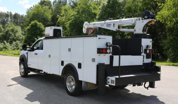 Pending Sale: 2024 Ford F550 Mechanics Truck, 4WD, Diesel, Extended Cab, 600 Miles, Stellar 11′ Service Bed and 7621 Crane full