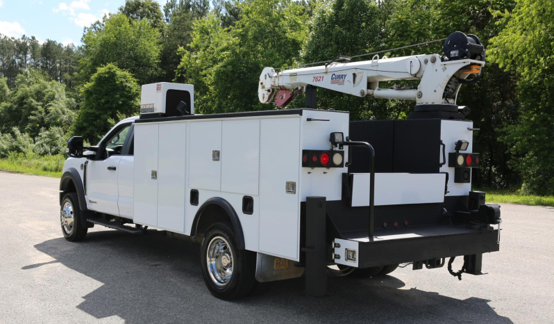 Pending Sale: 2024 Ford F550 Mechanics Truck, 4WD, Diesel, Extended Cab, 600 Miles, Stellar 11′ Service Bed and 7621 Crane full