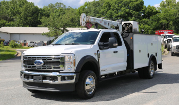Pending Sale: 2024 Ford F550 Mechanics Truck, 4WD, Diesel, Extended Cab, 600 Miles, Stellar 11′ Service Bed and 7621 Crane full