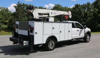 Pending Sale: 2024 Ford F550 Mechanics Truck, 4WD, Diesel, Extended Cab, 600 Miles, Stellar 11′ Service Bed and 7621 Crane full