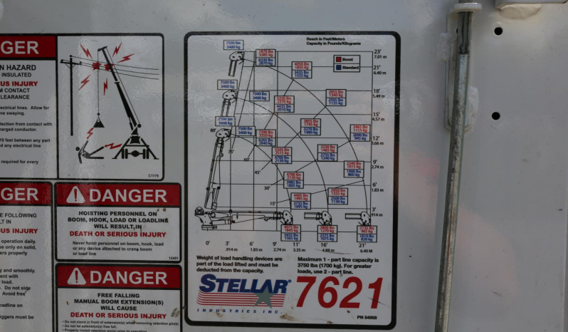 Pending Sale: 2024 Ford F550 Mechanics Truck, 4WD, Diesel, Extended Cab, 600 Miles, Stellar 11′ Service Bed and 7621 Crane full