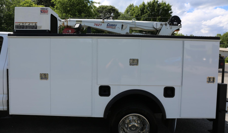 Pending Sale: 2024 Ford F550 Mechanics Truck, 4WD, Diesel, Extended Cab, 600 Miles, Stellar 11′ Service Bed and 7621 Crane full