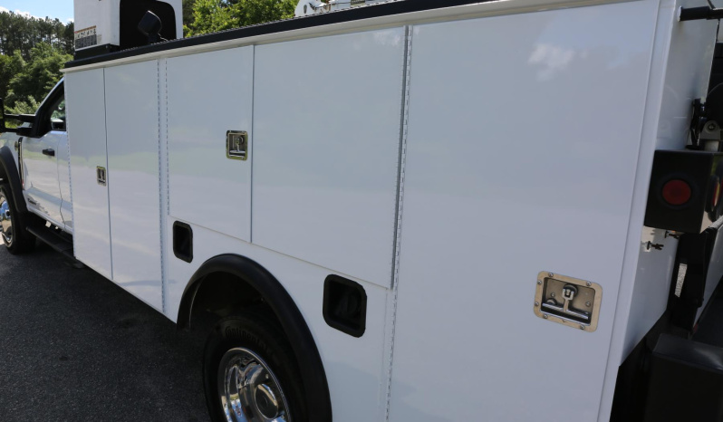 Pending Sale: 2024 Ford F550 Mechanics Truck, 4WD, Diesel, Extended Cab, 600 Miles, Stellar 11′ Service Bed and 7621 Crane full