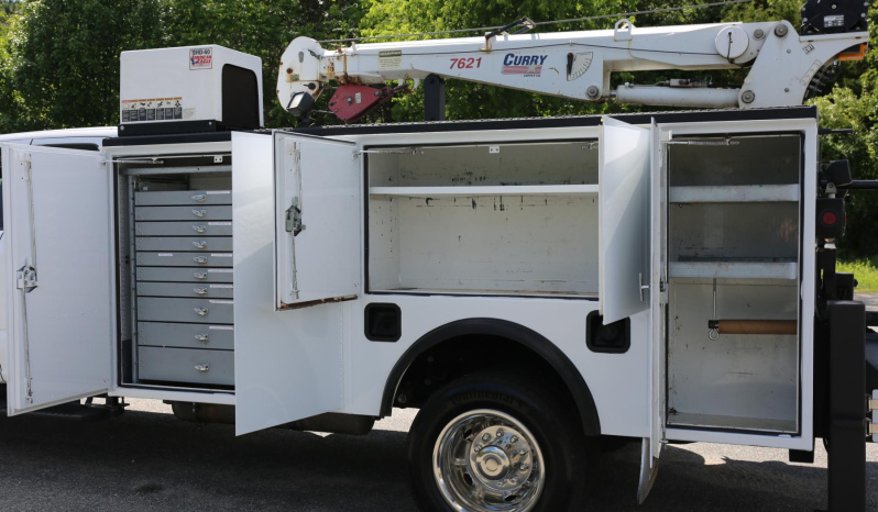 Pending Sale: 2024 Ford F550 Mechanics Truck, 4WD, Diesel, Extended Cab, 600 Miles, Stellar 11′ Service Bed and 7621 Crane full