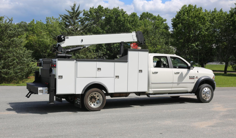 2017 Ram 5500, Laramie, Mechanics Truck, 11′ Stellar Service Body, EC5000 Stellar Crane, 109k Miles, 4WD full