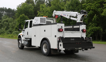 2019 International MV106, Extended Cab, Cummins Diesel, 12621 Crane, Air Ride, 160k Miles full