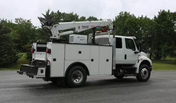 2019 International MV106, Extended Cab, Cummins Diesel, 12621 Crane, Air Ride, 160k Miles full