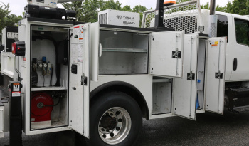 2019 International MV106, Extended Cab, Cummins Diesel, 12621 Crane, Air Ride, 160k Miles full