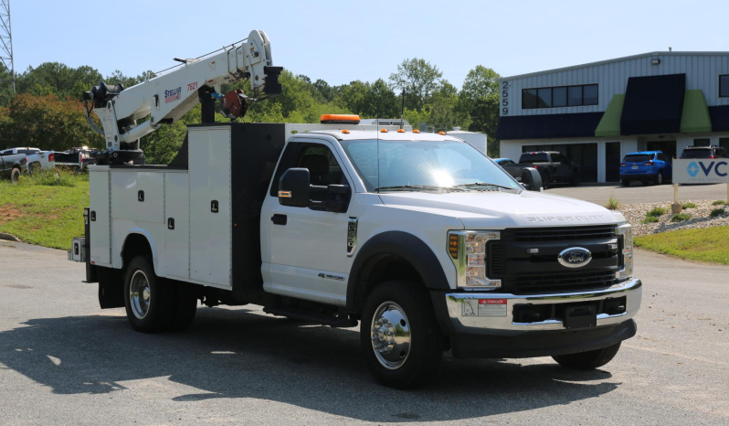 2018 Ford F550 Mechanics Truck, Stellar 7621 Crane, Compressor, 4WD, 182k Miles full