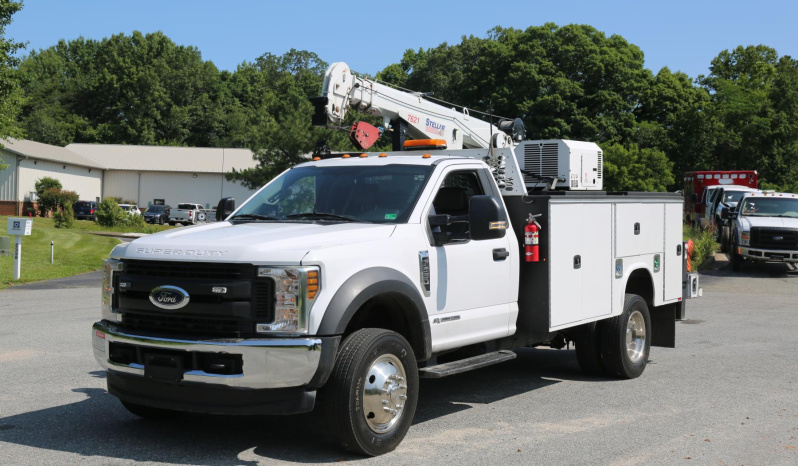 2018 Ford F550 Mechanics Truck, Stellar 7621 Crane, Compressor, 4WD, 182k Miles full
