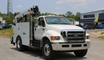 2013 Ford F750 Mechanics Truck, IMT 10000 Crane, Compressor, Drawers, Cummins Diesel, Allison Auto, Under CDL full