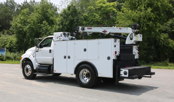 2013 Ford F750 Mechanics Truck, IMT 10000 Crane, Compressor, Drawers, Cummins Diesel, Allison Auto, Under CDL full