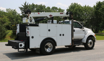 2013 Ford F750 Mechanics Truck, IMT 10000 Crane, Compressor, Drawers, Cummins Diesel, Allison Auto, Under CDL full