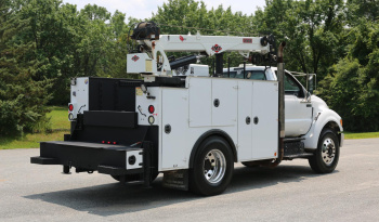 2013 Ford F750 Mechanics Truck, IMT 10000 Crane, Compressor, Drawers, Cummins Diesel, Allison Auto, Under CDL full