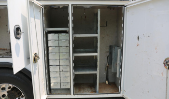 2013 Ford F750 Mechanics Truck, IMT 10000 Crane, Compressor, Drawers, Cummins Diesel, Allison Auto, Under CDL full